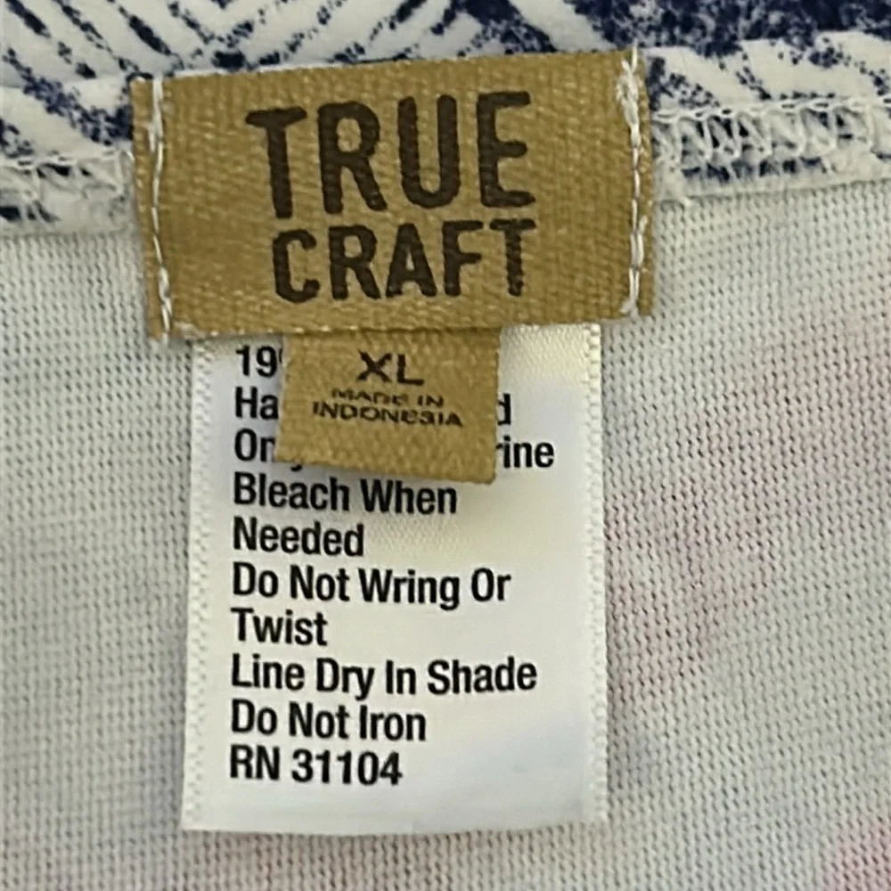 True Craft floral print swim bikini bottom size XL